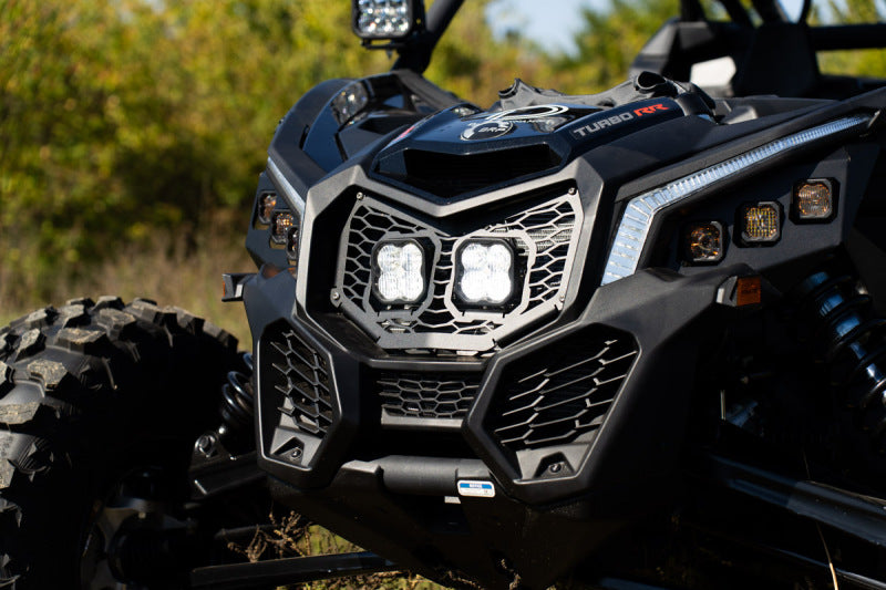 Diode Dynamics 17-24 Can-Am Maverick X3 Stage Series LED Grille Kit - Pro White Combo