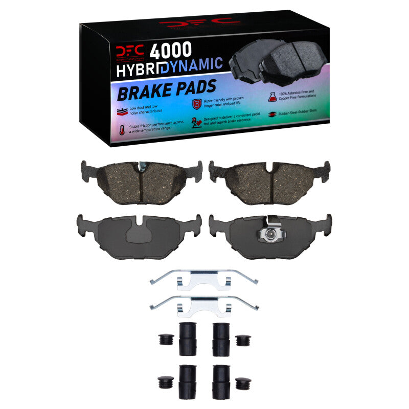 DFC 96-03 BMW 530i Rear 4000 HybriDynamic Brake Pads and Hardware Kit
