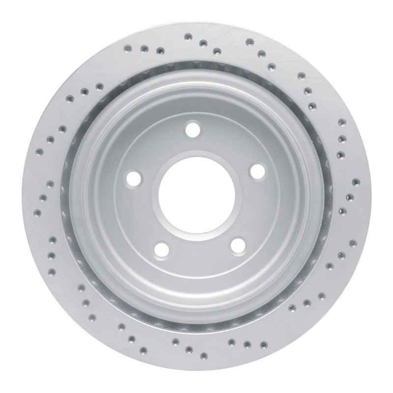 DFC 97-13 Cadillac Xlr Rear Left Drilled Geoperformance Rotor