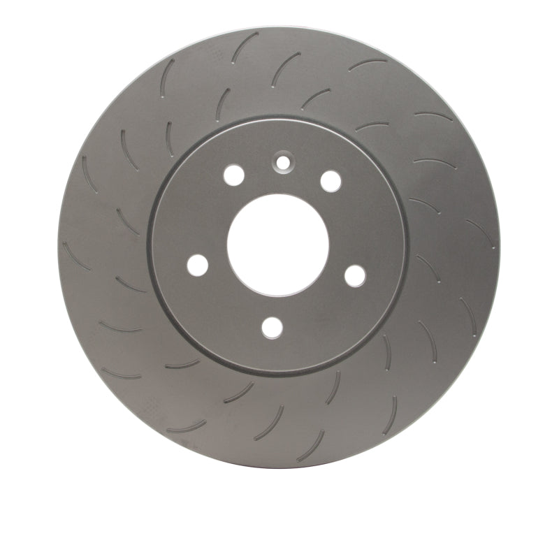R1 16-19 Cadillac ATS Left Front Slotted GeoSPEC Coated Rotor