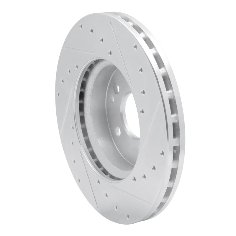 DFC 16-23 Mercedes-Benz Viano (Mexico) Front Left Drilled & Slotted Silver Brake Rotor