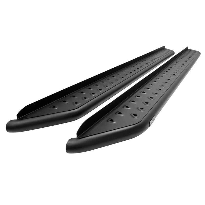 Westin 19-23 Chevrolet/GMC Silverado/Sierra 1500 Crew Cab Outlaw Nerf Step Bars - Textured Black