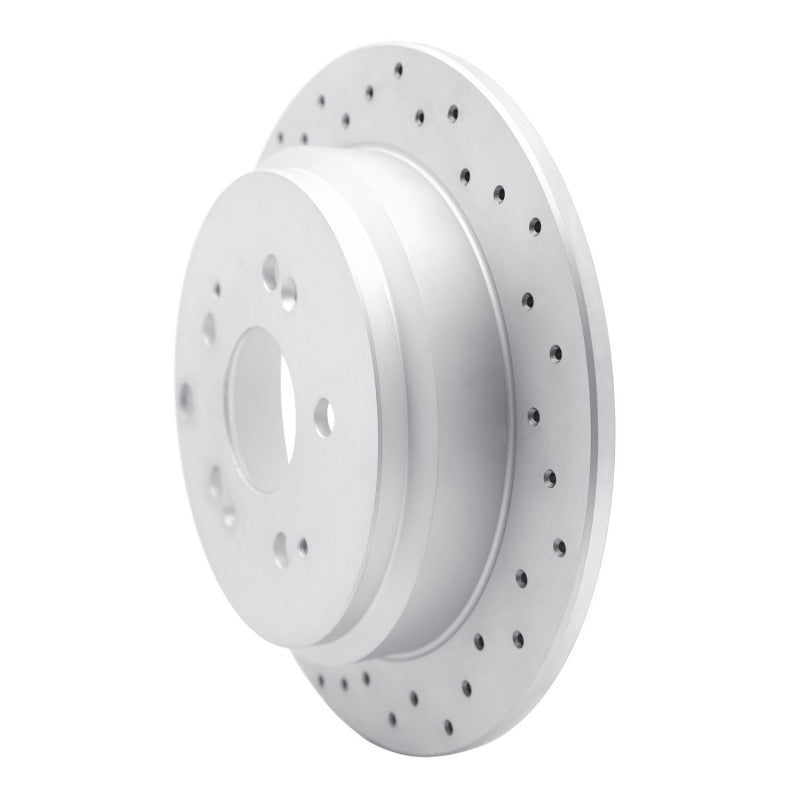 DFC 05-10 Honda Odyssey Rear Left Drilled Geoperformance Rotor