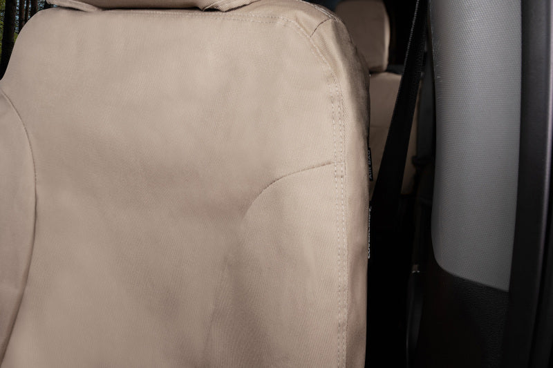Covercraft 1994-02 Dodge Ram Polycotton SeatSaver Custom Front Row Seat Covers - Taupe