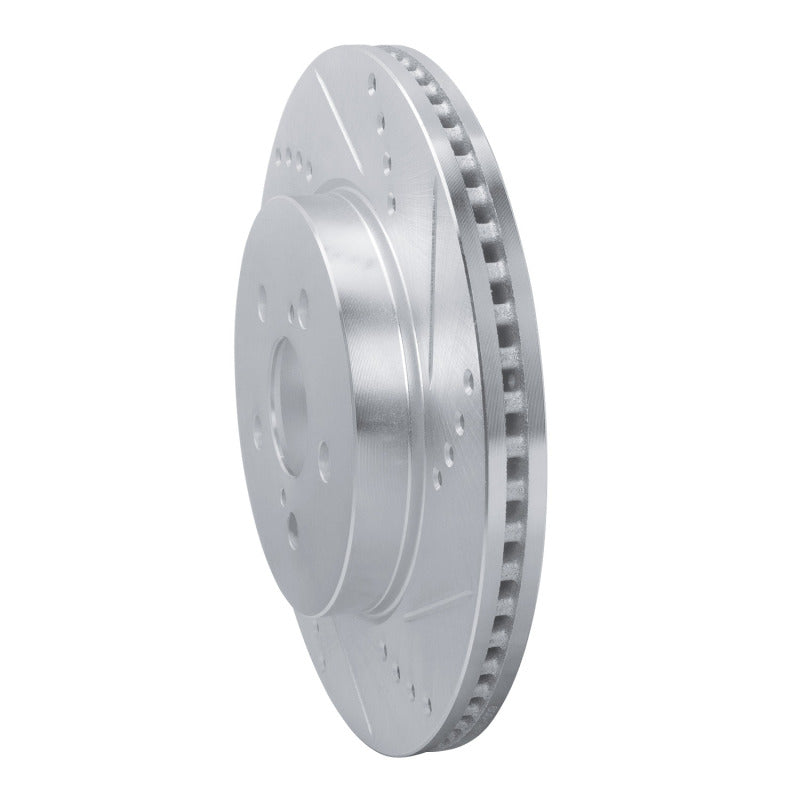 DFC 19-25 Toyota Corolla (Mexico) Front Right Drilled & Slotted Silver Brake Rotor