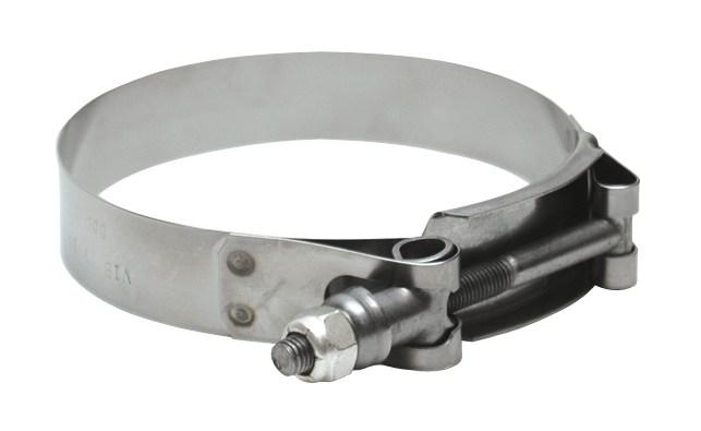 Vibrant SS T-Bolt Clamps Pack of 2 Size Range: 2.27in to 2.63in O.D. For use with 2in I.D. couplings