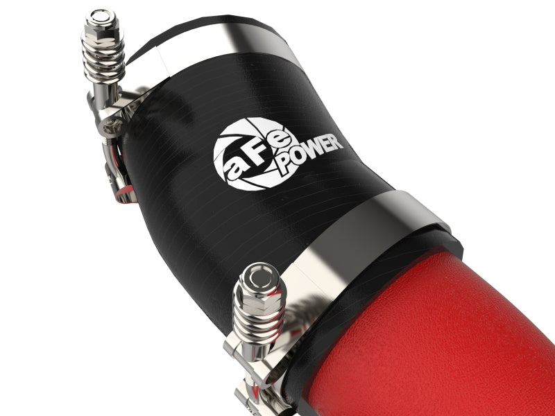AFE 18-21 Kia Stinger V6-3.3L BladeRunner Alum Hot/Cold Charge Pipe Kit Red
