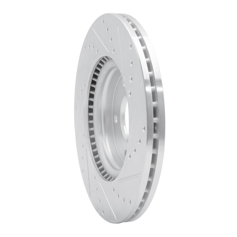 DFC 20-25 Hyundai Kona Front Left Drilled & Slotted Silver Brake Rotor