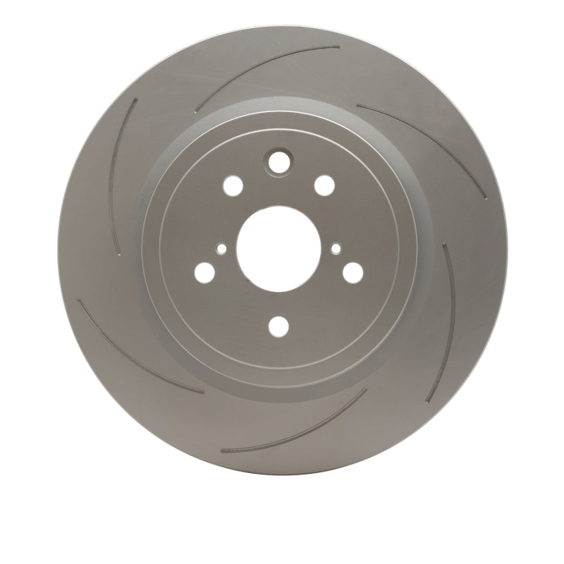 R1 15-22 Lexus GS F Left Rear Slotted GeoSPEC Coated Rotor