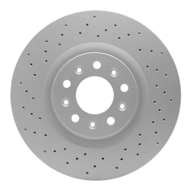 R1 05-06 Ford GT Rear Drilled GeoSPEC Coated Rotor