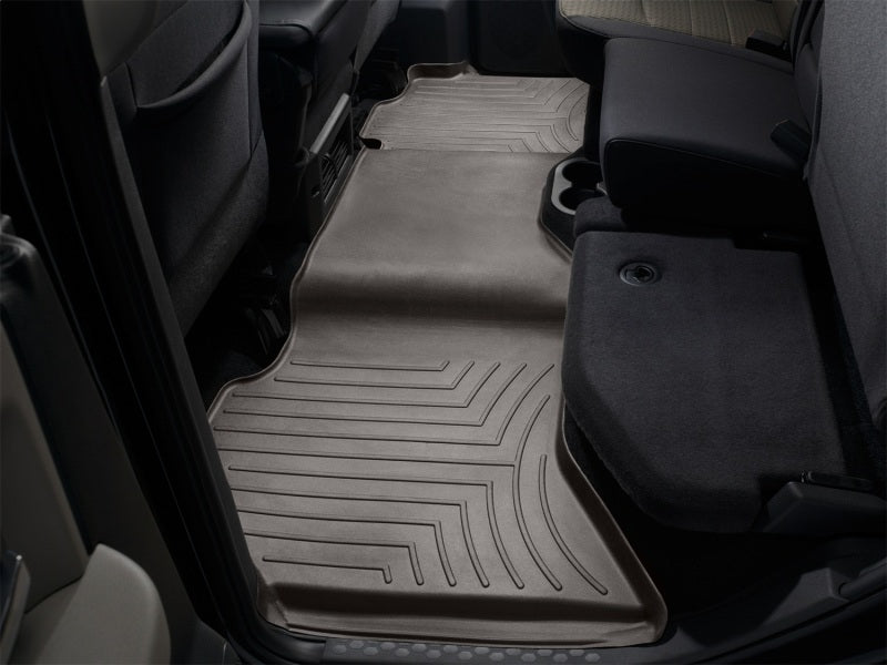 WeatherTech 2009+ Dodge Ram 1500 Crew Cab Rear FloorLiner - Cocoa