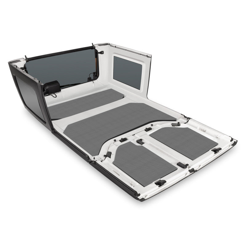 DEI 07-10 Jeep Wrangler JK 4-Door Boom Mat Headliner - 4 Piece - Gray