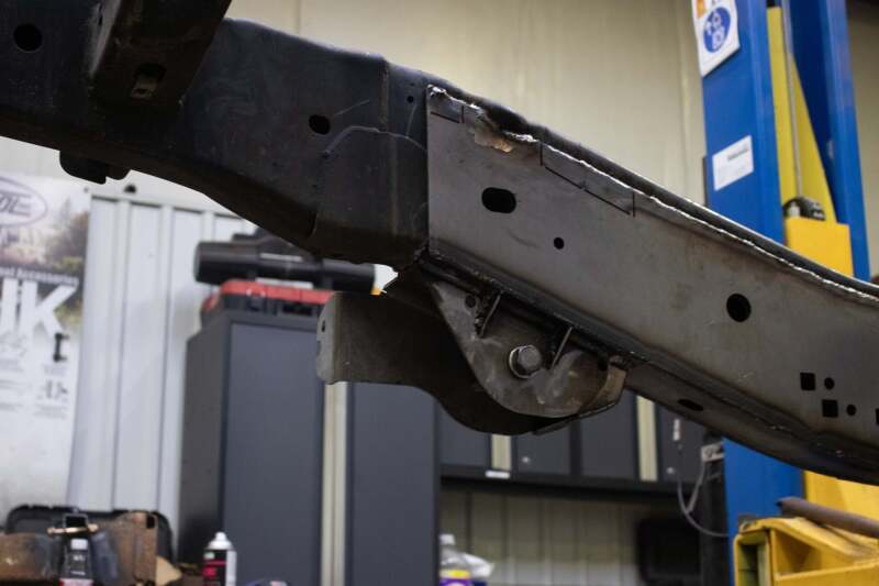 Rust Buster Forward Leaf Spring Section Left Side