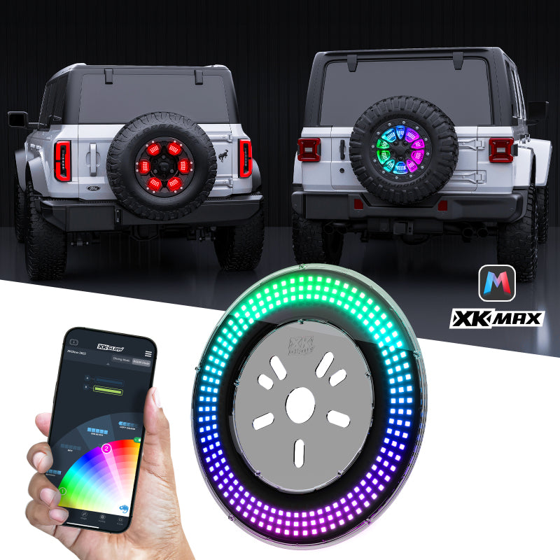 XK Glow XKmax RGBW 5th Wheel Light for Ford Bronco