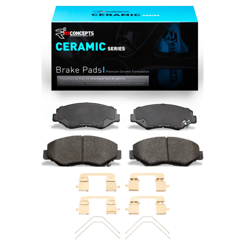 R1 2005-2016 Acura ILX Front R1 Ceramic Pads & Hardware Kit