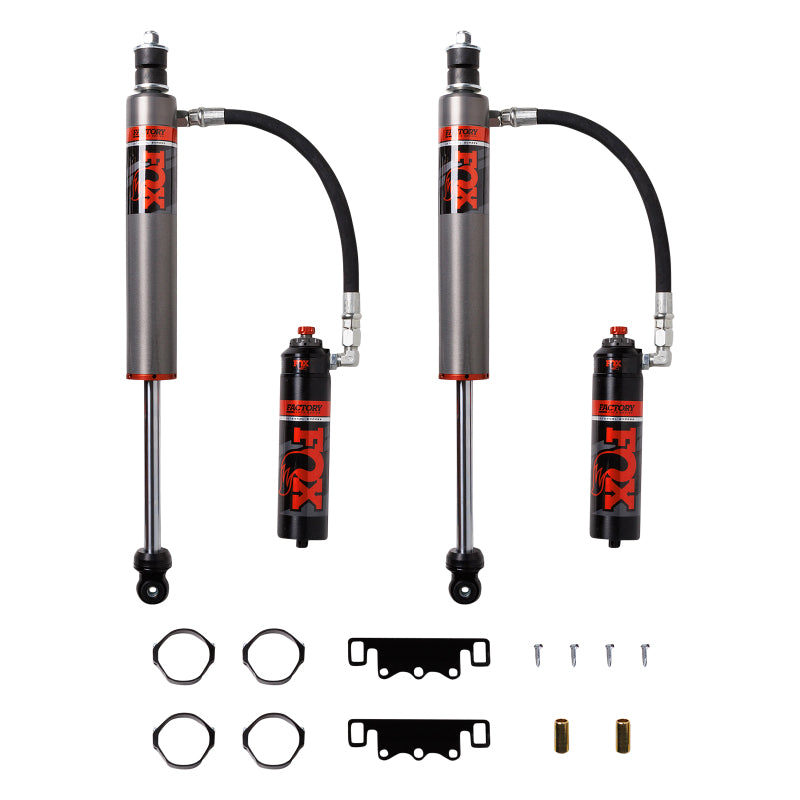 Fox 05-23 Toyota Tacoma 2.5 Factory Race Series Internal Bypass Rear Shock Kit 2-3in Lift