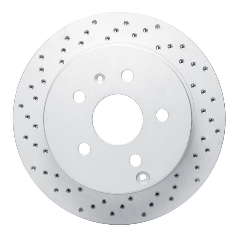 DFC 10-17 Chevrolet Equinox Rear Left Drilled Geoperformance Rotor