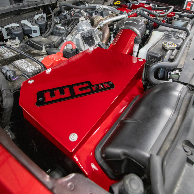 Wehrli 20-25 Ford Power Stroke 6.7L 4in Intake Kit - Fine Texture Black