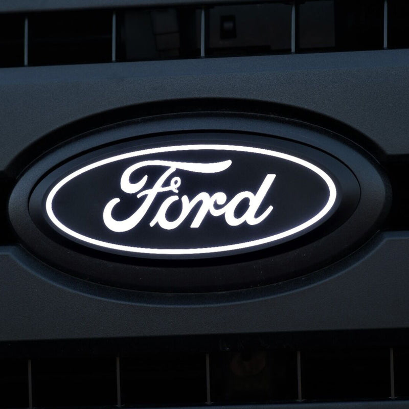 Putco 15-17 Ford F-150 Front Luminix Ford LED Emblem - Fits bar Style Grille