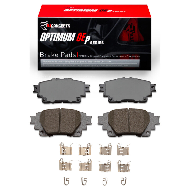R1 2019-2022 Toyota Corolla (Mexico) Rear R1 Optimum OE Pads & Hardware Kit