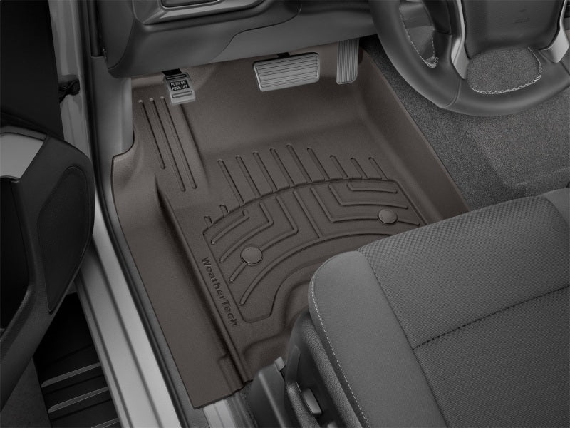 WeatherTech 16-18 Lincoln MKX / 19-23 Nautilus Front FloorLiner HP - Cocoa