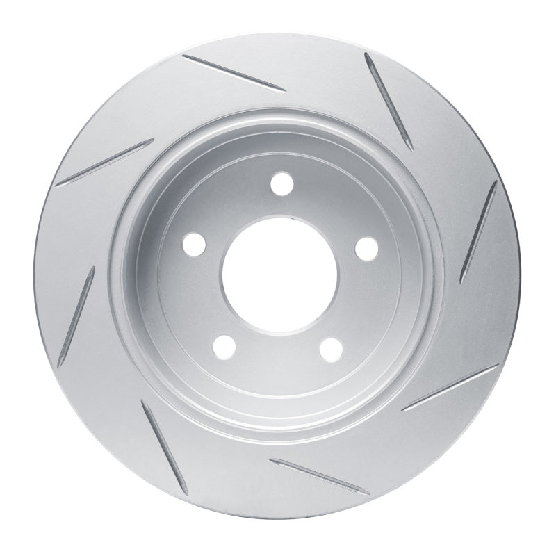 DFC 97-07 Chrysler Town & Country Rear Left Slotted Geoperformance Rotor