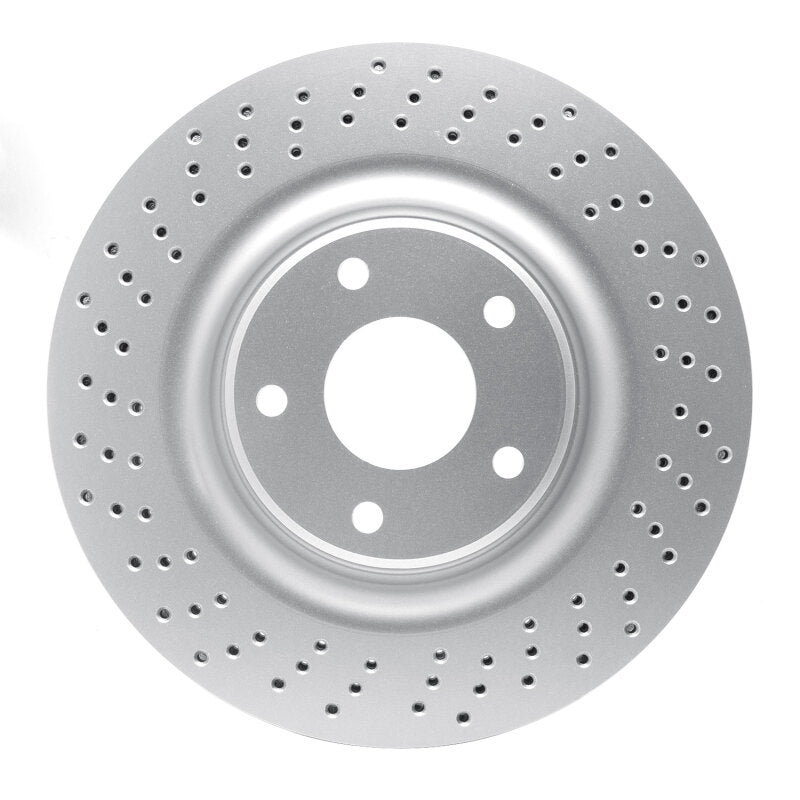 R1 05-13 Cadillac XLR Front Drilled Carbon Alloy GeoMET Rotor