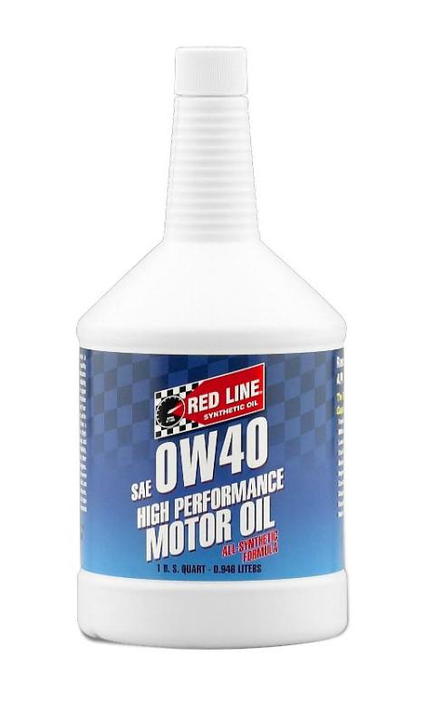 Red Line 0W40 Motor Oil - Quart