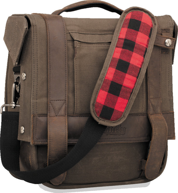 Burly Brand Voyager Saddlebag Each - Dark Oak