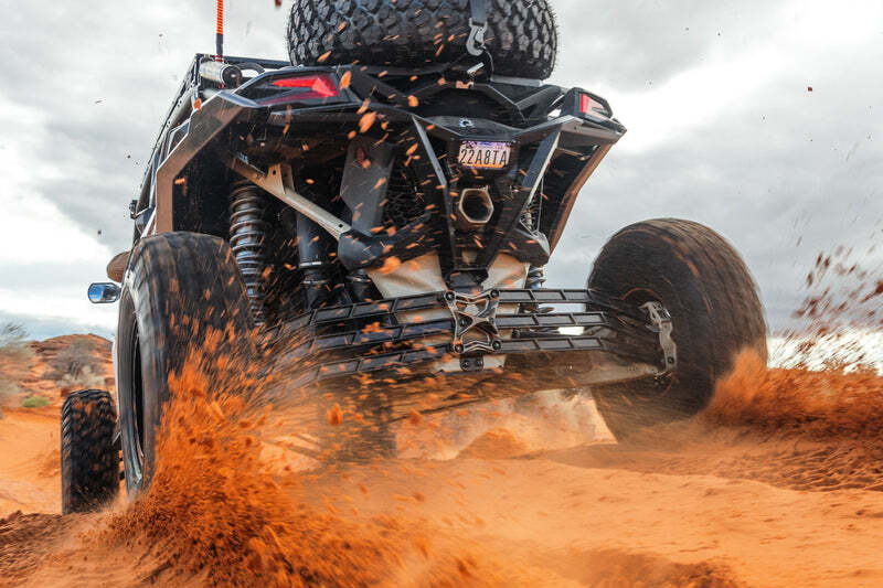 Elektric Offroad 2017+ Can Am Maverick X3 Volt Billet Radius Rods Anodized Black RS 72In Model Only