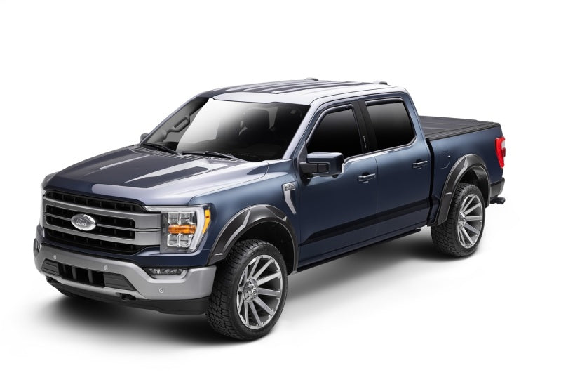 Husky Liners 18-20 Ford F-150 (67.1/78.9/97.6in. Bed) DRT Style Fender Flares (Smooth) 4pc - Blk