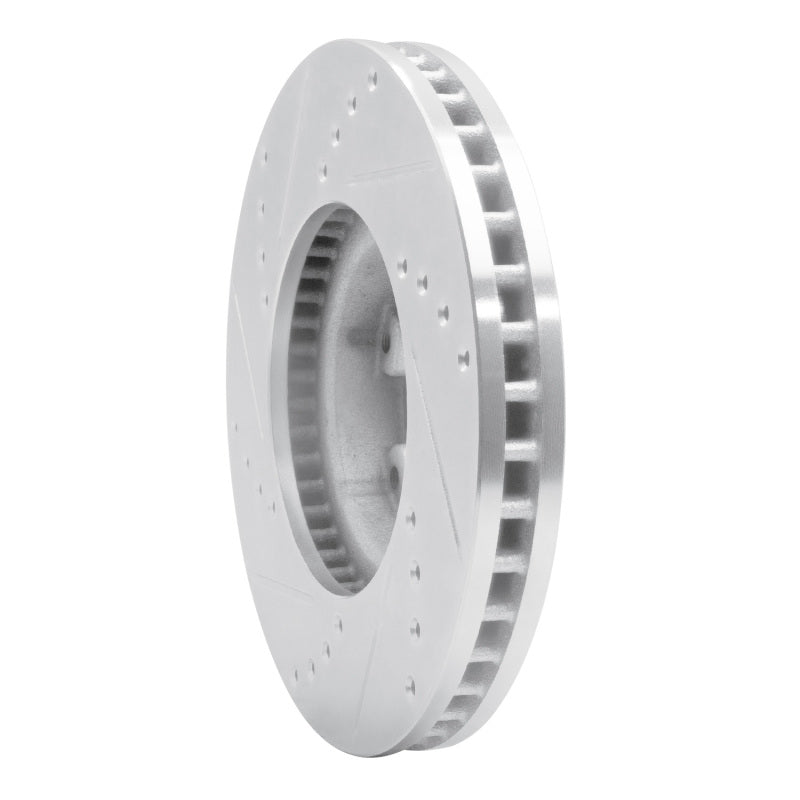 DFC 820093 Toyota Pickup Front Right Drilled & Slotted Silver Brake Rotor