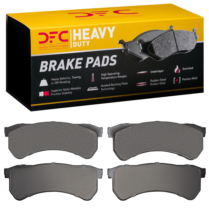 DFC 16-24 Freightliner MT35 Rear/Front Heavy Duty Pads - Semi Metallic
