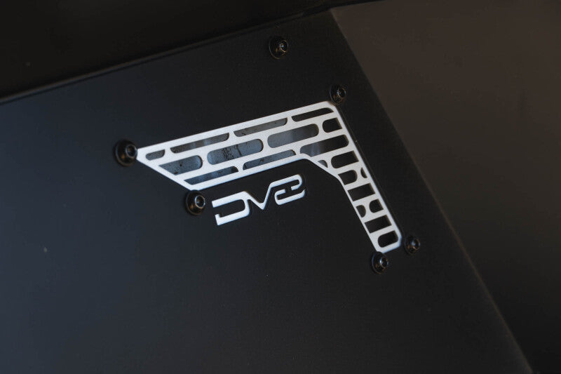 DV8 21-25 Ford Bronco Rear Aluminum Inner Fenders - Black