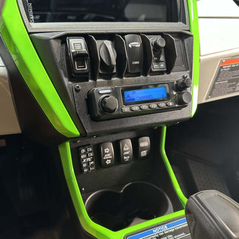 Rugged Radios Kawasaki Teryx4/Teryx5 H2 Complete Comm Kit w/ BT Intercom & 2-Way Radio - STX/G1 GMRS