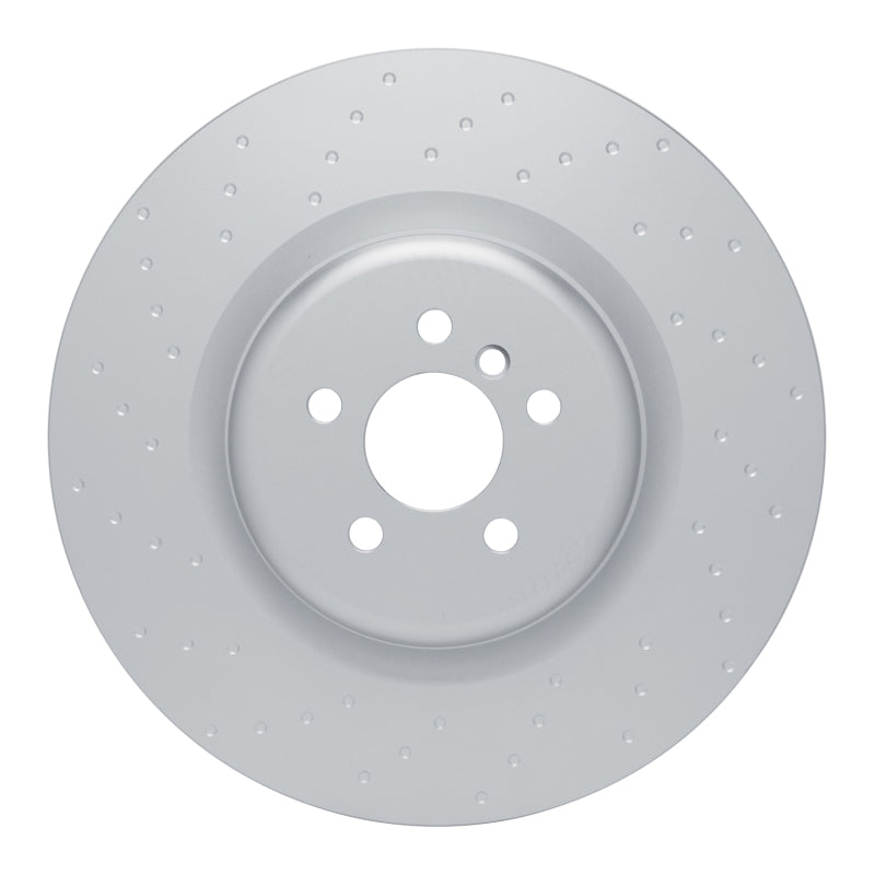 R1 19-22 BMW 840i Gran Coupe Left Rear Dimpled GeoSPEC Coated Rotor