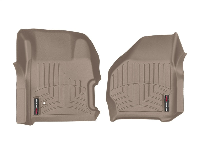 WeatherTech 99-07 Ford F250/F350/F450/F550 Super Duty Regular Cab Front FloorLiner - Tan