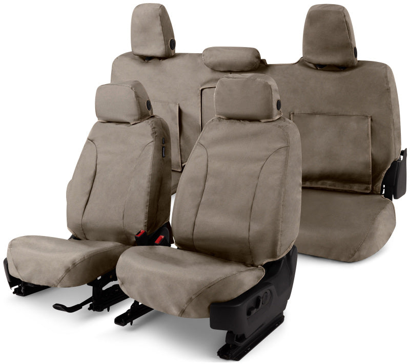 Covercraft 01-06 Ford Super Waterproof Polyester SeatSaver Custom Front Row Seat Covers - Taupe