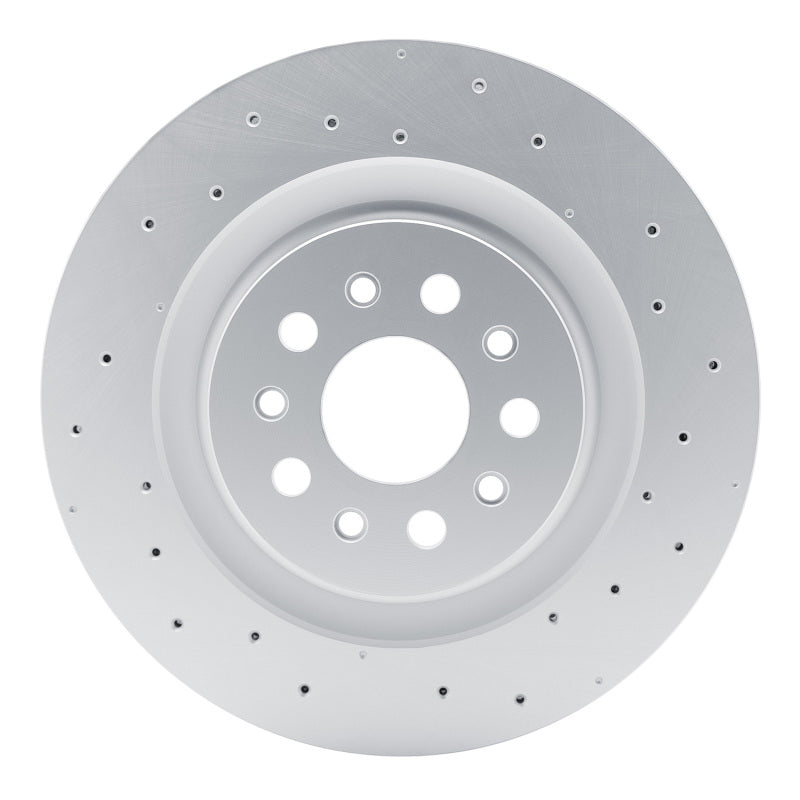 R1 14-24 Maserati Ghibli Rear Drilled GeoSPEC Coated Rotor
