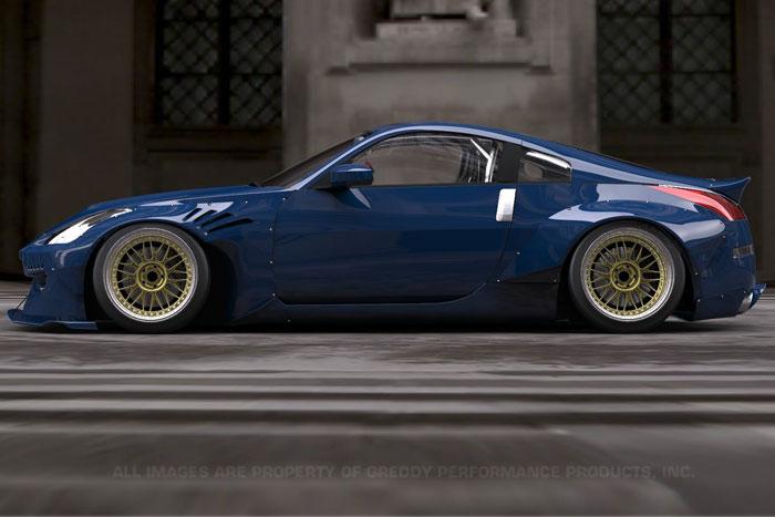 GReddy Nissan 350z (Z33) Pandem Wide Body Front Bumper