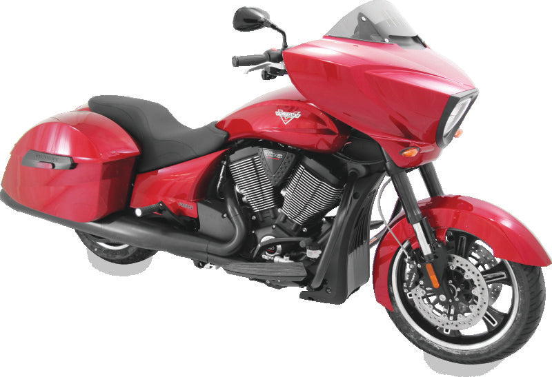 Mustang 08-21 Harley Electra Glide,Rd Glide,Rd King,Str Glide Touring Summit 1PC Seat - Black