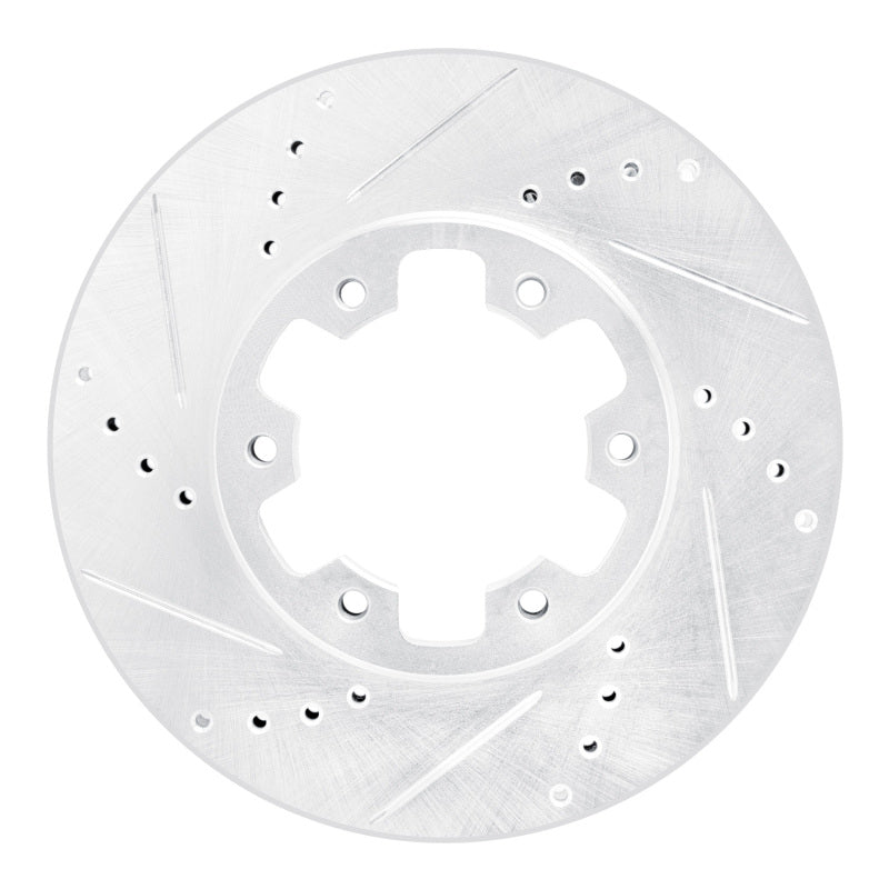 DFC 02-24 Nissan Urvan (Mexico) Front Left Drilled & Slotted Silver Brake Rotor