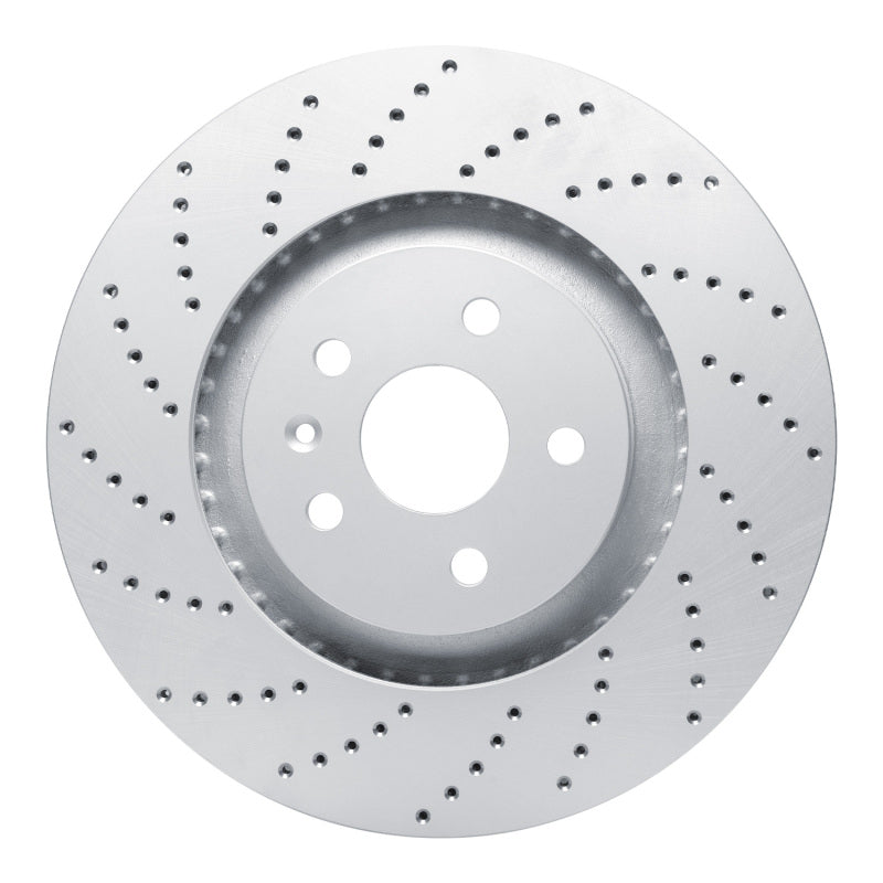 DFC 09-15 Cadillac Cts Front Left Drilled Geoperformance Rotor