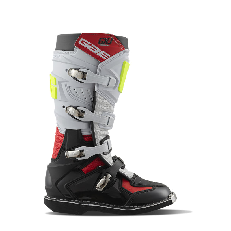 Gaerne GXJ Boot Black/White/Red Size Youth - 7