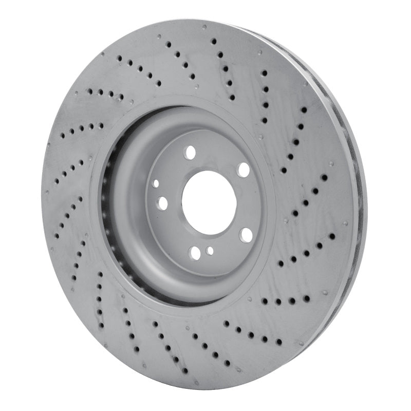 R1 08-21 Mercedes-Benz E550 Front Drilled Carbon Alloy GeoMET Rotor