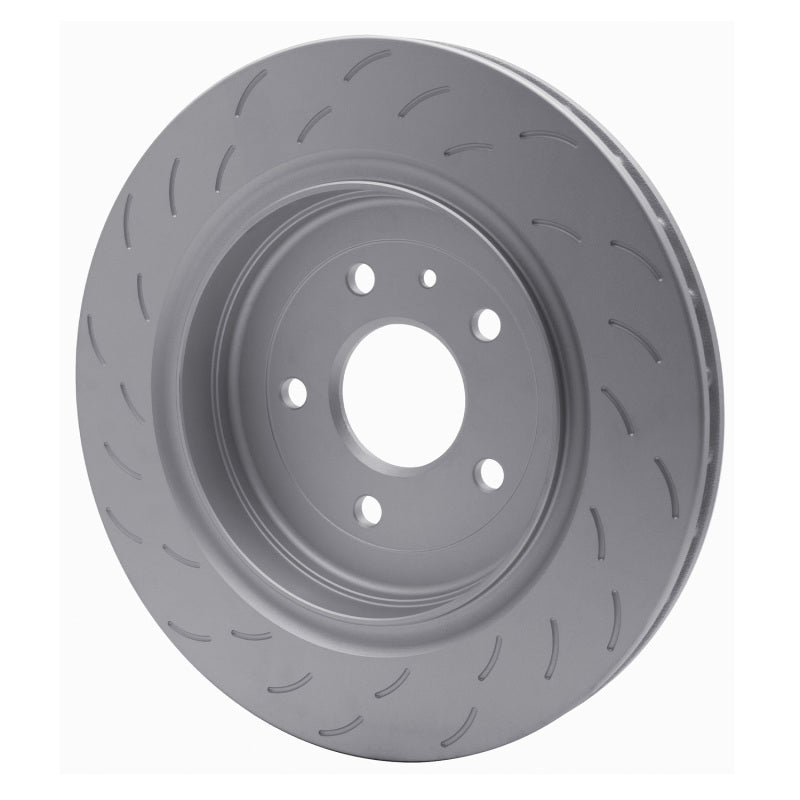 R1 15-19 Chevrolet Corvette Rear Slotted GeoSPEC Coated Rotor