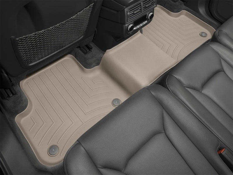WeatherTech 2017+ Audi Q7 Rear FloorLiner - Tan
