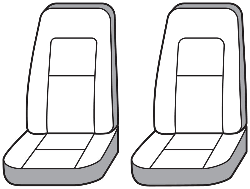 Covercraft Endura Waterproof Polyester SeatSaver Custom Front Row Seat Covers