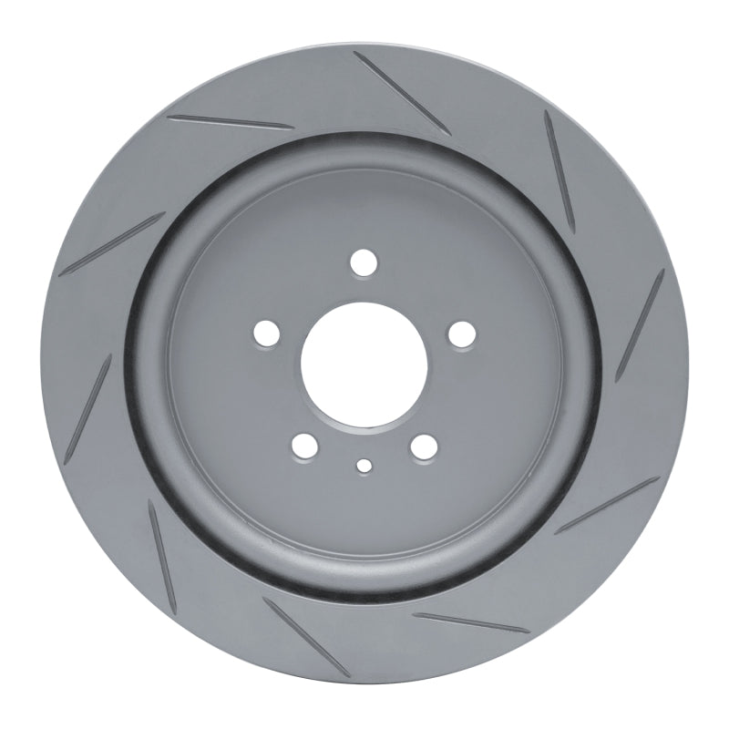 DFC 13-14 Ford Mustang Rear Left Slotted Geoperformance Rotor