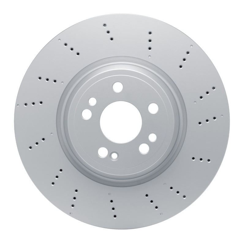 R1 20-23 Mercedes-Benz GLE350 Front Drilled GeoSPEC Coated Rotor